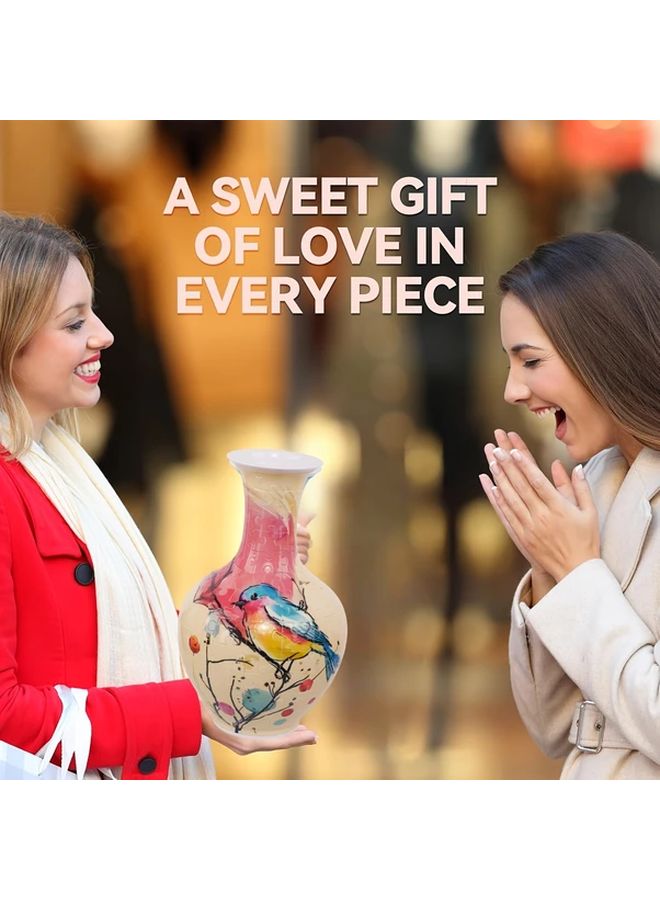 موديل إناء ثلاثي الأبعاد SH1696 طائر إناء زهور فريد للكبار ديكور للمنزل والمكتب هدية - Image 4